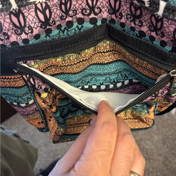 Sakroots Colorful Patterned Crossbody Bag Boho Adjustable Strap - Picture 6 of 7
